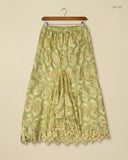 Shop Premium Women's skirts by Unknown | Preloved Branded Clothes | Yellow Cotton | Womens | OTS Thrift Store Peshawar Pakistan