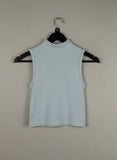 Secondhand Branded Winter Crop Tops by Stradivarius, White Nylon fabric, Excellent condition, for Women - Online Thrift Shop Lahore Pakistan