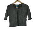 Winter Crop Tops | Twiggy | Preloved Branded | Grey Acrylic | Premium | OTS Thrift Store Islamabad Pakistan