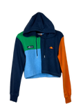UK Imported secondhand Winter Crop Tops - Ellesse brand, Multi Cotton, Premium condition, for Women - Online Thrift Store Lahore Pakistan