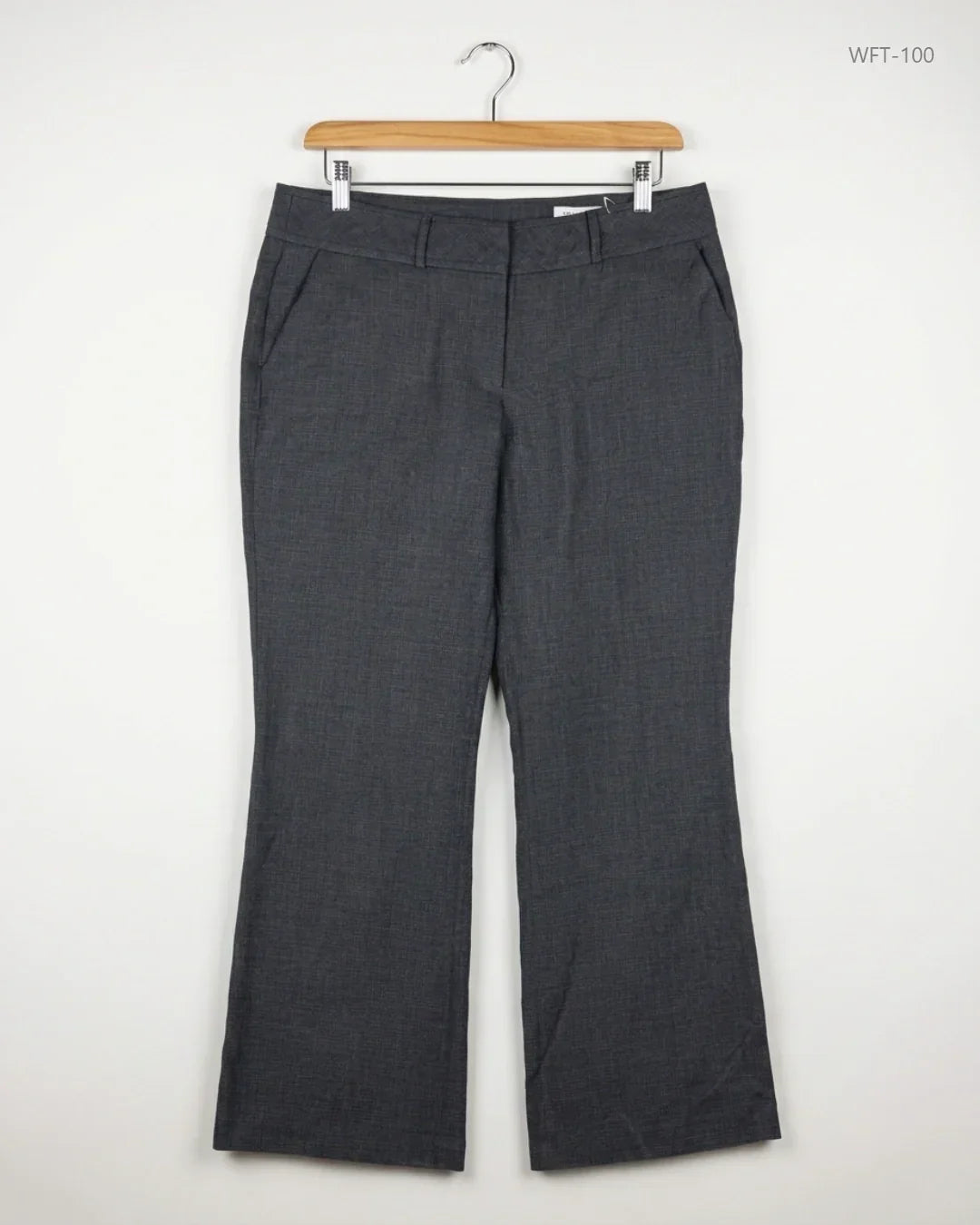 Secondhand Branded Women Flapper Trouser by F&F, Black Polyester fabric, Premium condition, for - Online Thrift Shop Karachi Pakistan