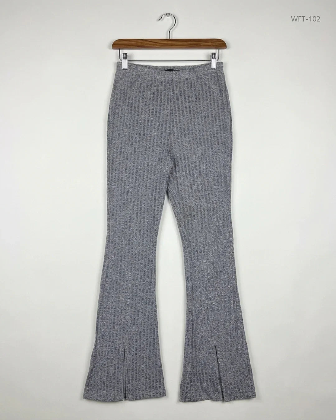 Preloved Premium Women Flapper Trouser by Shein, Grey Polyester for - OTS Thrift Shop Islamabad Pakistan