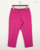 Premium Condition Women Flapper Trouser | Preloved BLACK APPLE | Pink Cotton | Thrift Shop for Peshawar Pakistan | OTS