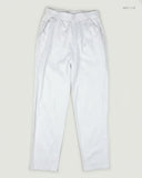 UK Imported secondhand Women Flapper Trouser - CUT LABEL brand, White Cotton, Premium condition, for - Online Thrift Store Islamabad Pakistan