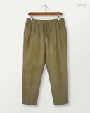 Preloved Premium Women Flapper Trouser by RESORT, OLIVE GREEN Silk for - OTS Thrift Shop Lahore Pakistan