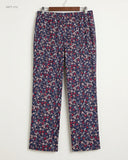 Secondhand Branded Women Flapper Trouser by Marks & Spencer, Blue Cotton fabric, Premium condition, for - Online Thrift Shop Peshawar Pakistan