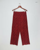Preloved Excellent Women Flapper Trouser by Primark, Red Polyester for Womens - OTS Thrift Shop Islamabad Pakistan