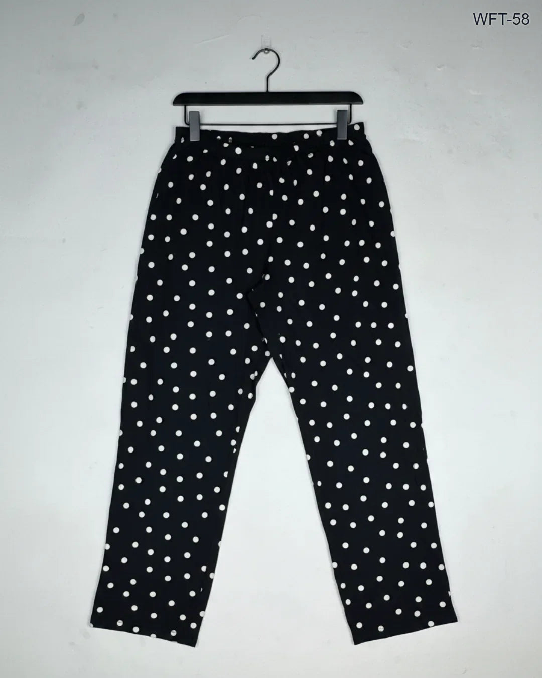 Secondhand Branded Women Flapper Trouser by Marks & Spencer, Black Polyester fabric, Premium condition, for Womens - Online Thrift Shop Lahore Pakistan