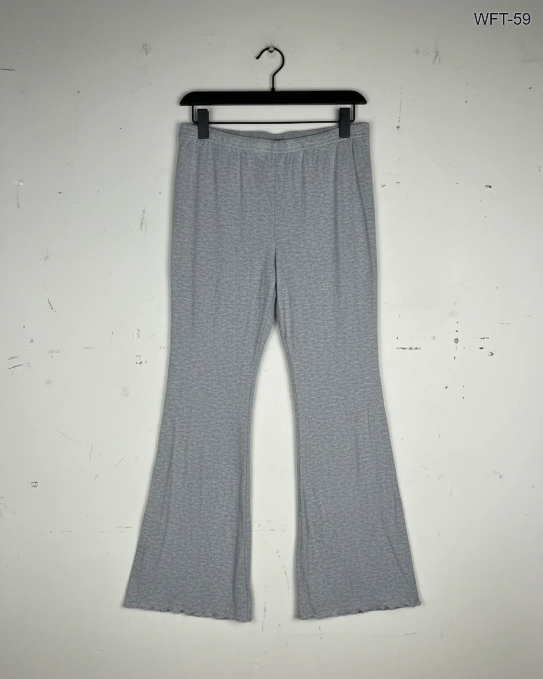Preloved Premium Women Flapper Trouser by Shein, Gray Viscose for Womens - OTS Thrift Shop Peshawar Pakistan
