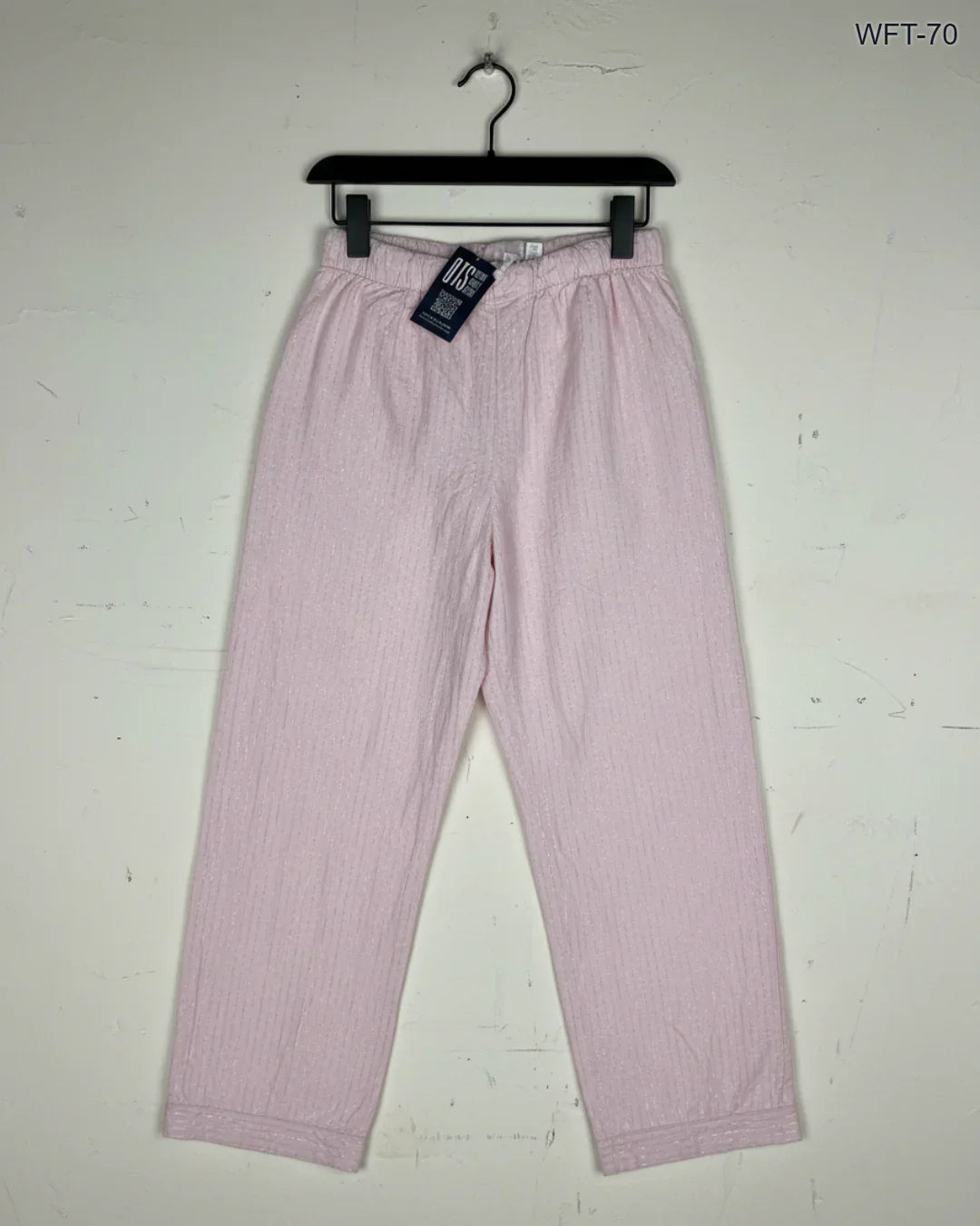 Premium Condition Women Flapper Trouser | Preloved LOVE TO LOUNGE | Pink Cotton | Thrift Shop for Womens Lahore Pakistan | OTS
