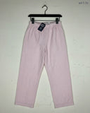 Premium Condition Women Flapper Trouser | Preloved LOVE TO LOUNGE | Pink Cotton | Thrift Shop for Womens Lahore Pakistan | OTS