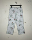 Premium Condition Women Flapper Trouser | Preloved George | Gray Cotton | Thrift Shop for Womens Islamabad Pakistan | OTS