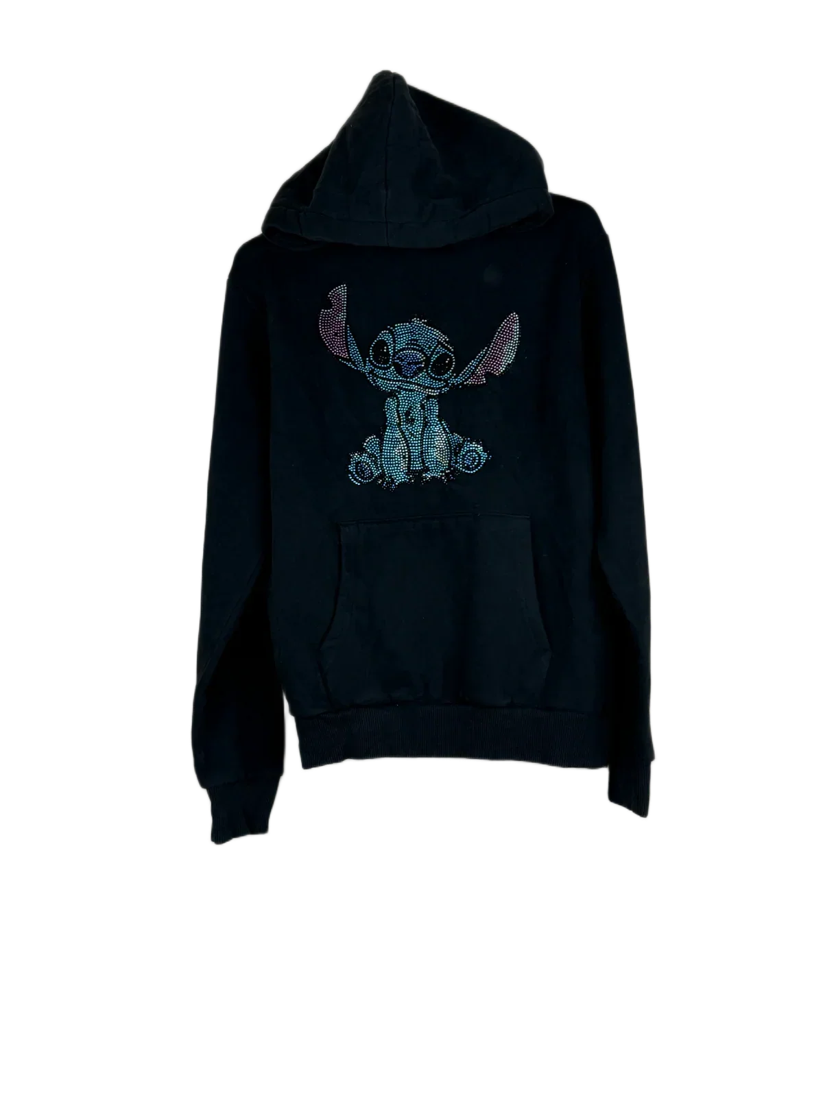 UK Imported secondhand Winter Hoodies & Sweatshirtss - Disney brand, Black Cotton, Premium condition, for Women - Online Thrift Store Islamabad Pakistan