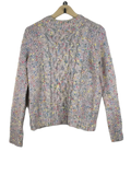 Winter Knitted Tops | Papaya | Preloved Branded | Multi Acrylic | Excellent | OTS Thrift Store Lahore Pakistan