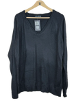 Shop Premium Winter Knitted Tops by Atmosphere | Preloved Branded Clothes | Black Acrylic | Women | OTS Thrift Store Lahore Pakistan