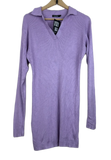 UK Imported secondhand Winter Knitted Tops - Boohoo brand, Lavender Viscose, Premium condition, for Women - Online Thrift Store Peshawar Pakistan