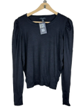 UK Imported secondhand Winter Knitted Tops - New Look brand, Black Viscose, Premium Plus condition, for Women - Online Thrift Store Lahore Pakistan