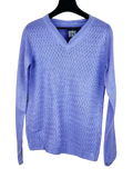 Shop Premium Plus Winter Knitted Tops by Unknown | Preloved Branded Clothes | Purple Cotton | Women | OTS Thrift Store Peshawar Pakistan