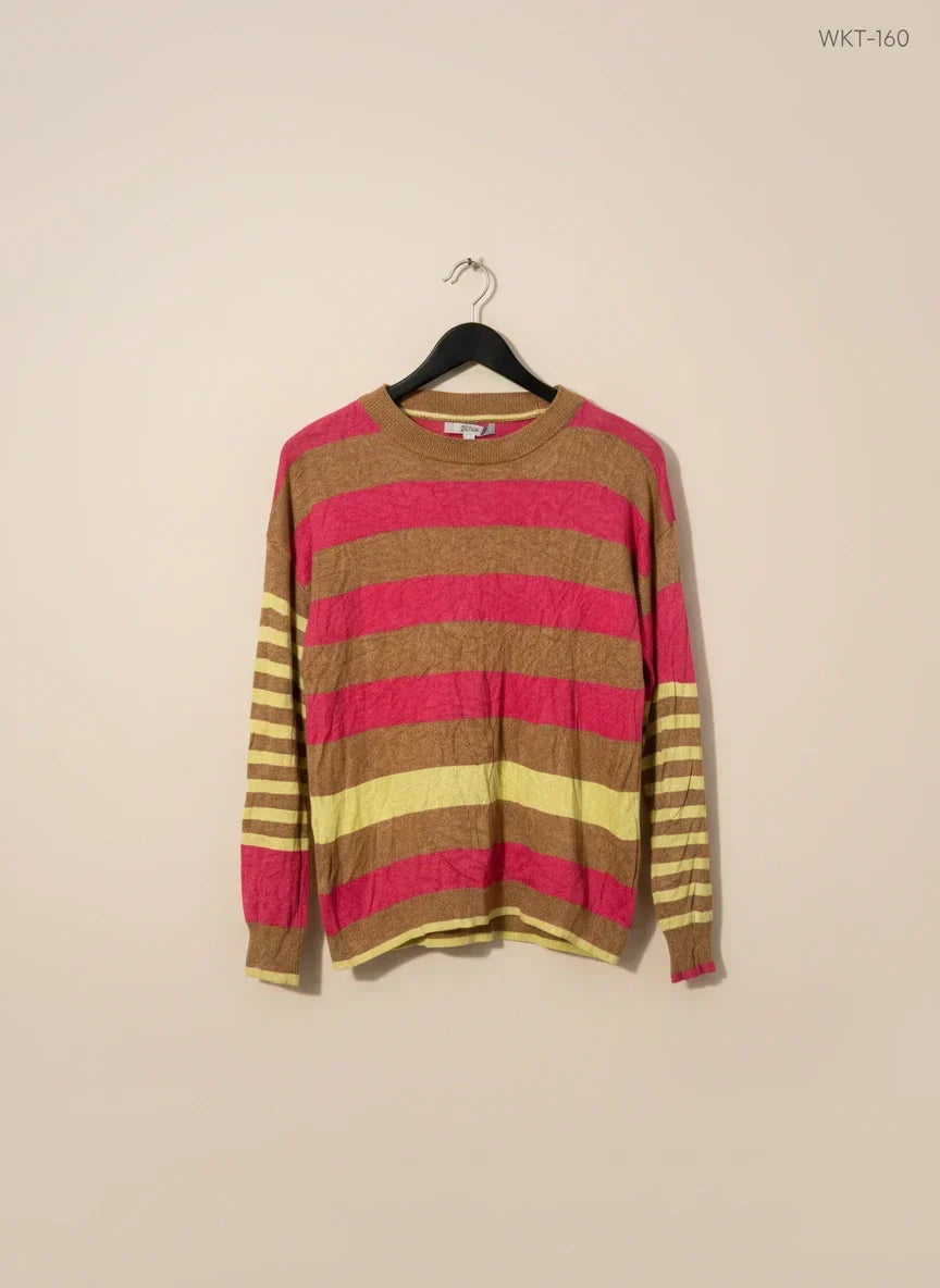UK Imported secondhand Winter Knitted Tops - Next brand, Multi viscose, Excellent condition, for Women - Online Thrift Store Peshawar Pakistan