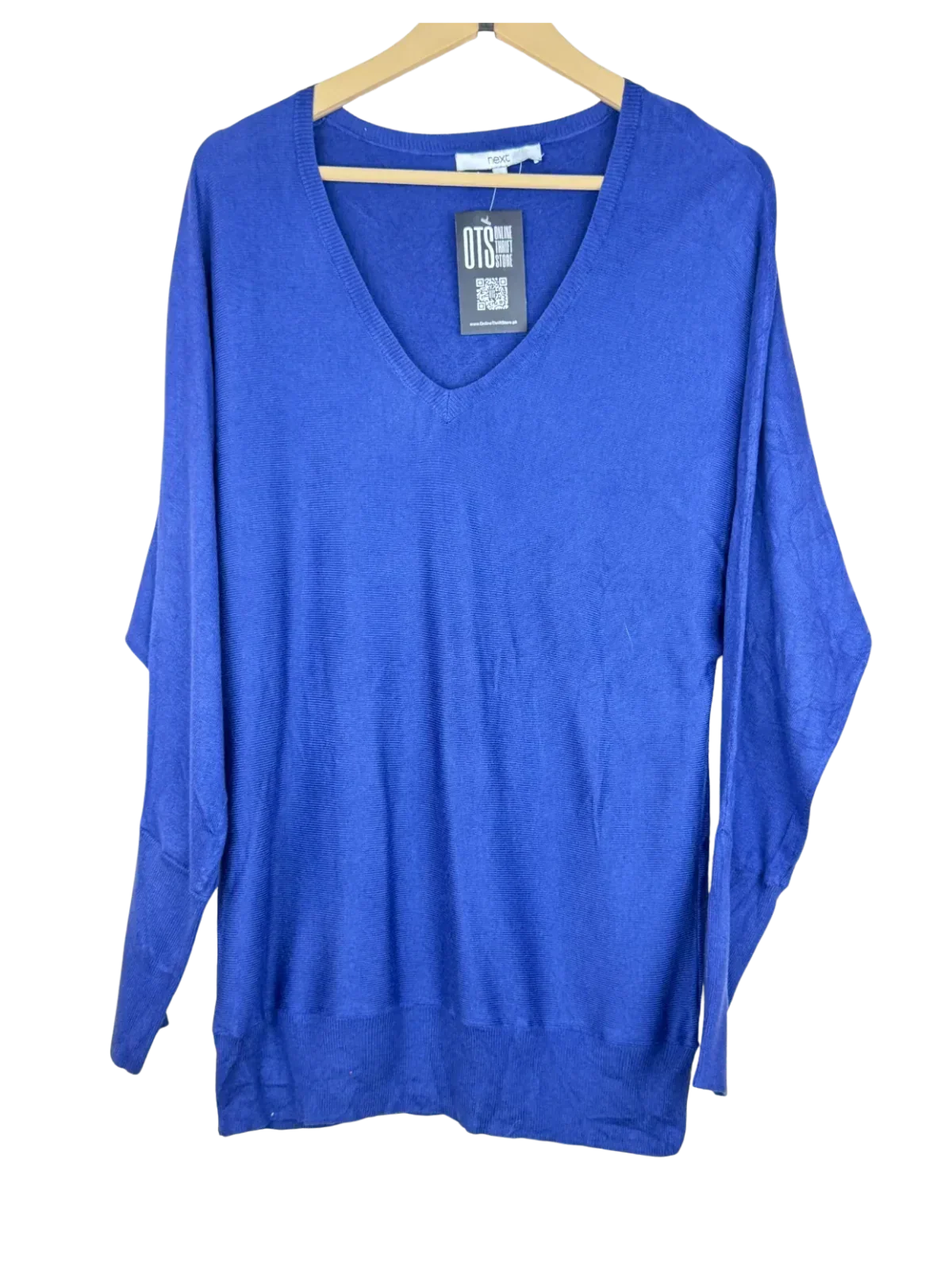 Winter Knitted Tops | Next | Preloved Branded | Purple Polyester | Premium Plus | OTS Thrift Store Peshawar Pakistan