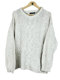 Preloved Premium Winter Knitted Tops by Atmosphere, Offwhite Acrylic for Women - OTS Thrift Shop Islamabad Pakistan