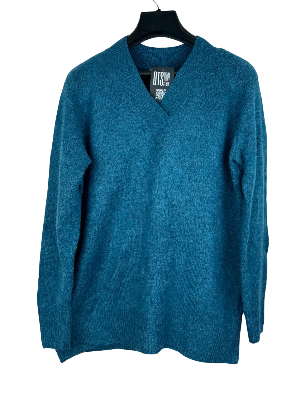 Preloved Premium Plus Winter Knitted Tops by Red Herring, Green Acrylic for Women - OTS Thrift Shop Karachi Pakistan