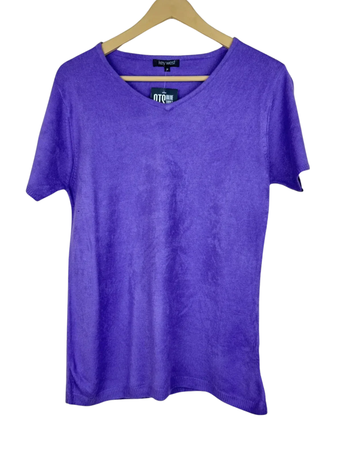 Premium Plus Condition Winter Knitted Tops | Preloved Key West | Purple Acrylic | Thrift Shop for Women Karachi Pakistan | OTS