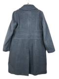Shop Premium Condition Gray Wool + Polyester Winter Long Cardigans by Unknown for Women at OTS - Online Thrift Store Pakistan (WLC-24)