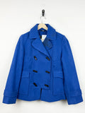 Secondhand Branded Women's Winter Long Coat by john lewis, Blue Polyester fabric, Excellent condition, for Women - Online Thrift Shop Lahore Pakistan