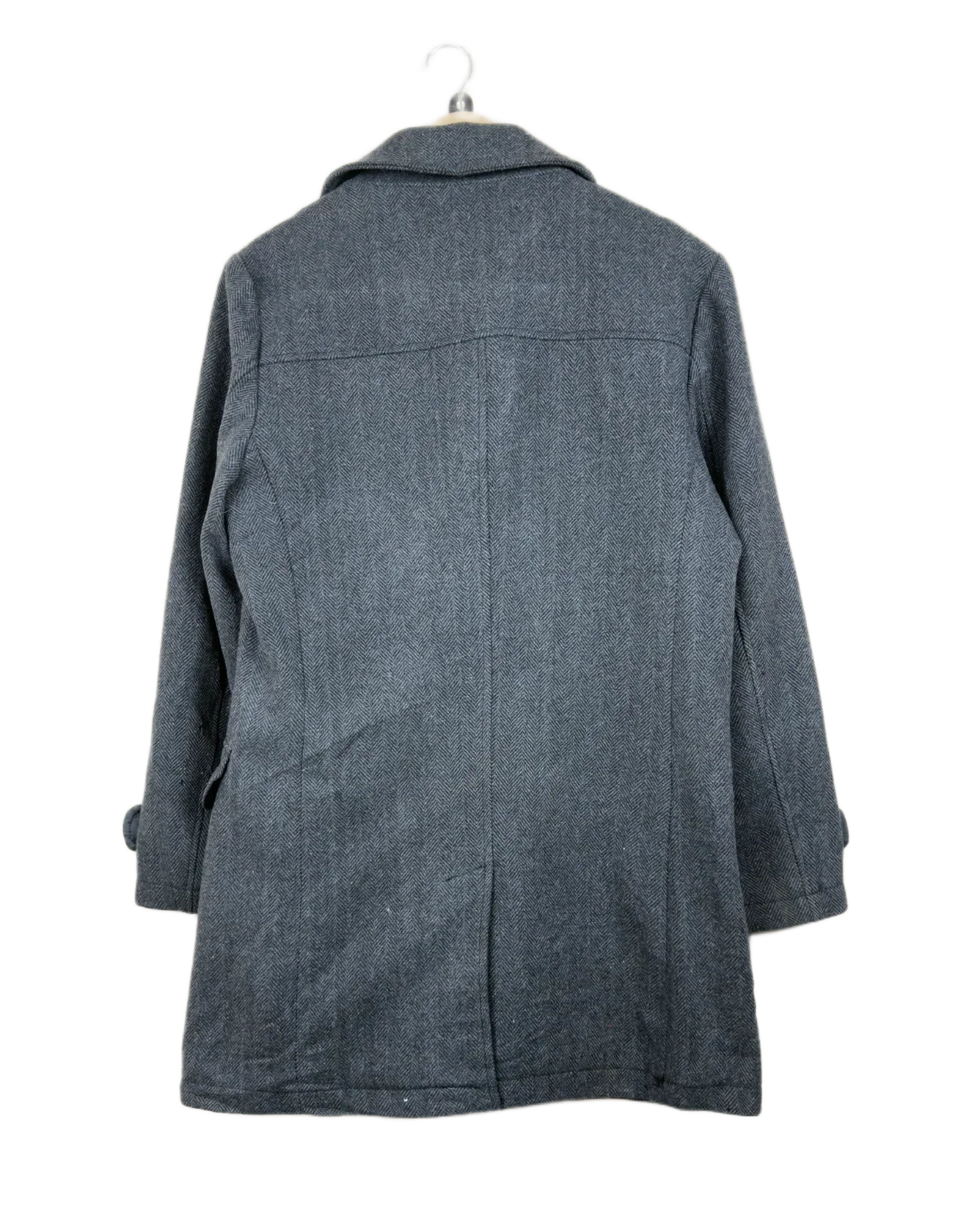 Buy Grey Polyester Winter Long Cardigans by Cedarwood State - Good condition for Women | Preloved OTS Pakistan (WLC-8)