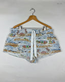 Premium Condition Womens Shorts | Preloved LOVE TO LOUNGE | Multi Polyester | Thrift Shop for Women Karachi Pakistan | OTS