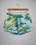Secondhand Branded Womens Shorts by CYBER JAMMIES, Green Cotton fabric, Premium condition, for Women - Online Thrift Shop Karachi Pakistan