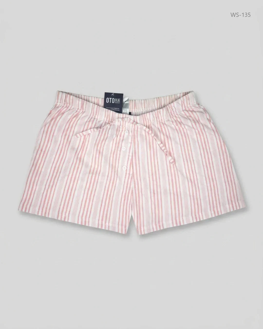 Secondhand Branded Womens Shorts by LOVE SLEEP, PEACH Cotton fabric, Premium condition, for Women - Online Thrift Shop Islamabad Pakistan