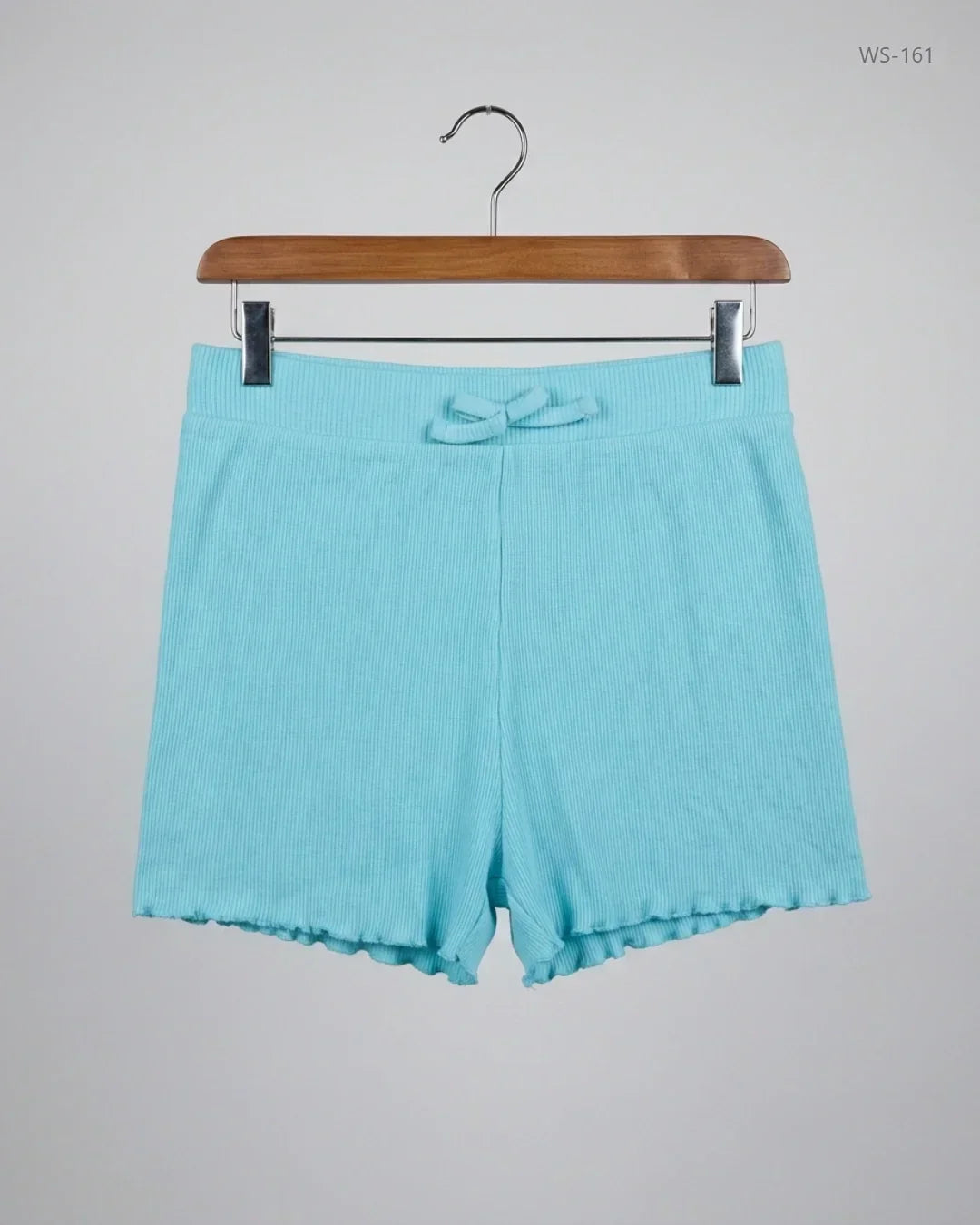 Preloved Premium Womens Shorts by Primark, SkyBlue Polyester for Women - OTS Thrift Shop Lahore Pakistan