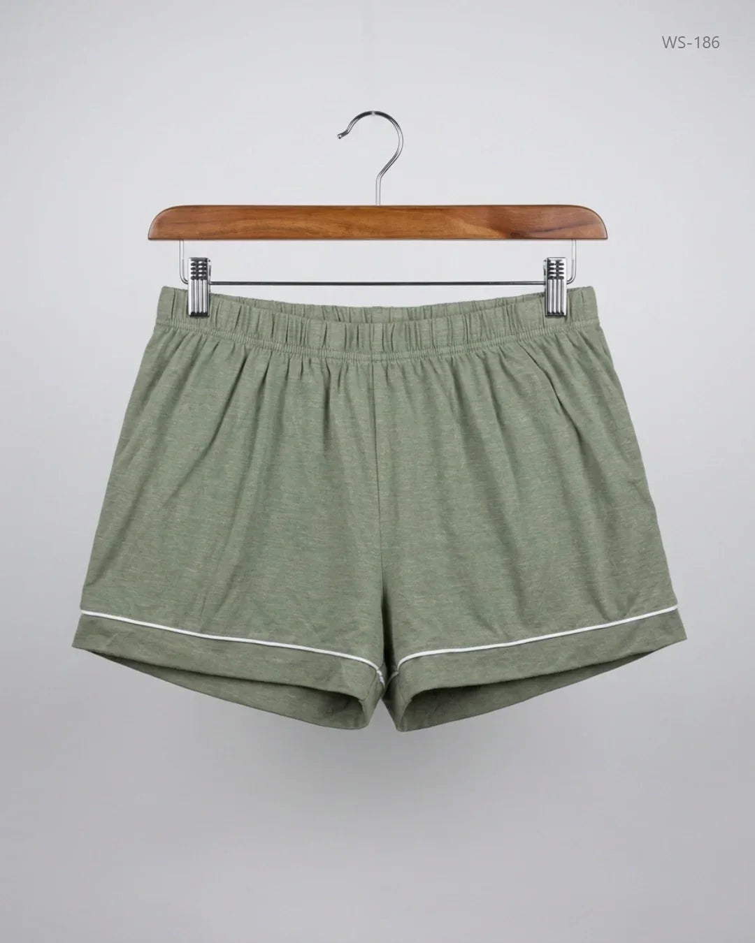 Preloved Premium Womens Shorts by Primark, OLIVE GREEN Polyester for Women - OTS Thrift Shop Peshawar Pakistan