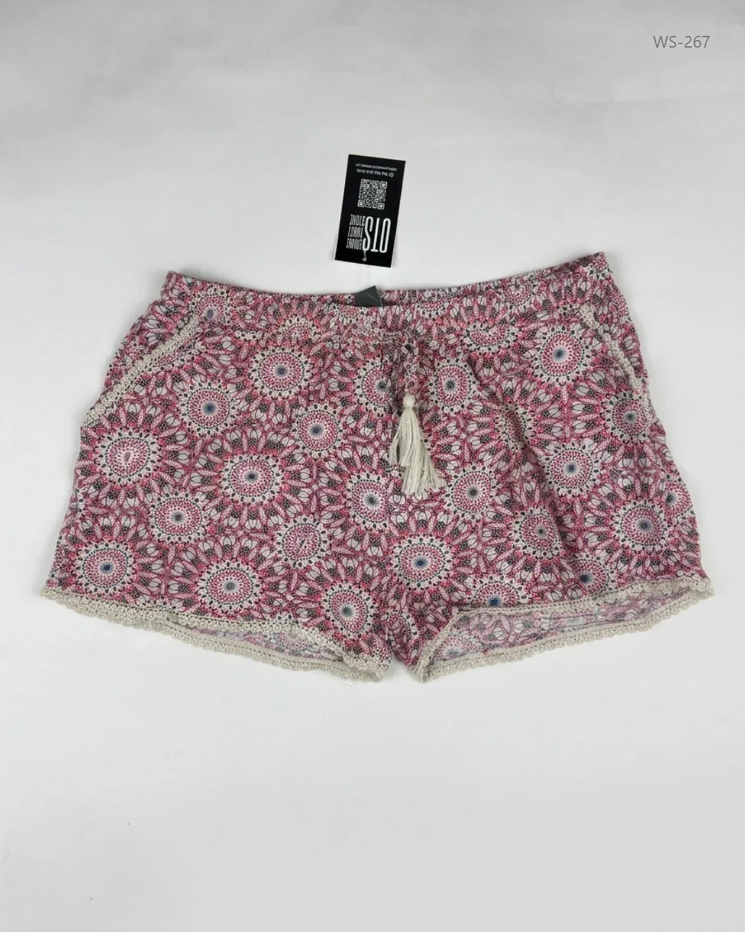 Womens Shorts | Primark | Preloved Branded | Pink Cotton | Premium | OTS Thrift Store Lahore Pakistan