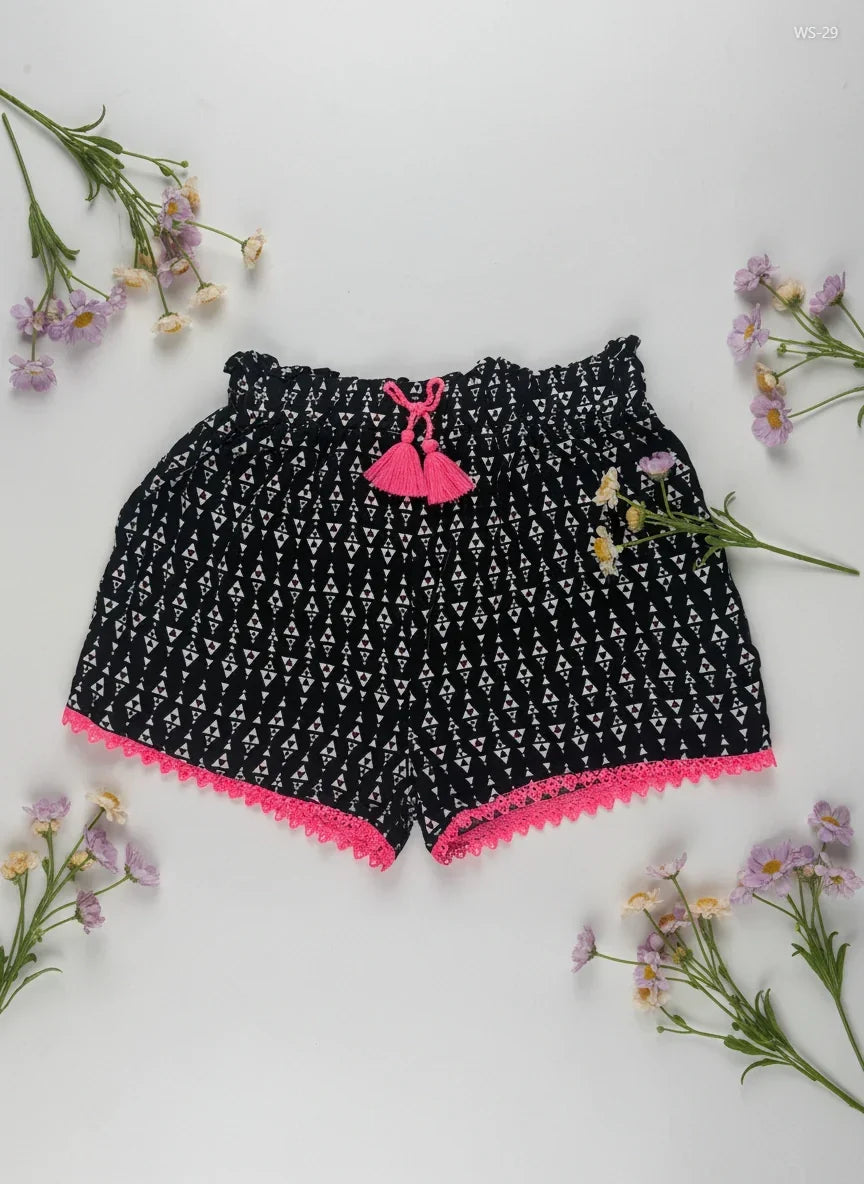 Premium Condition Womens Shorts | Preloved Primark | Black Cotton | Thrift Shop for Women Islamabad Pakistan | OTS