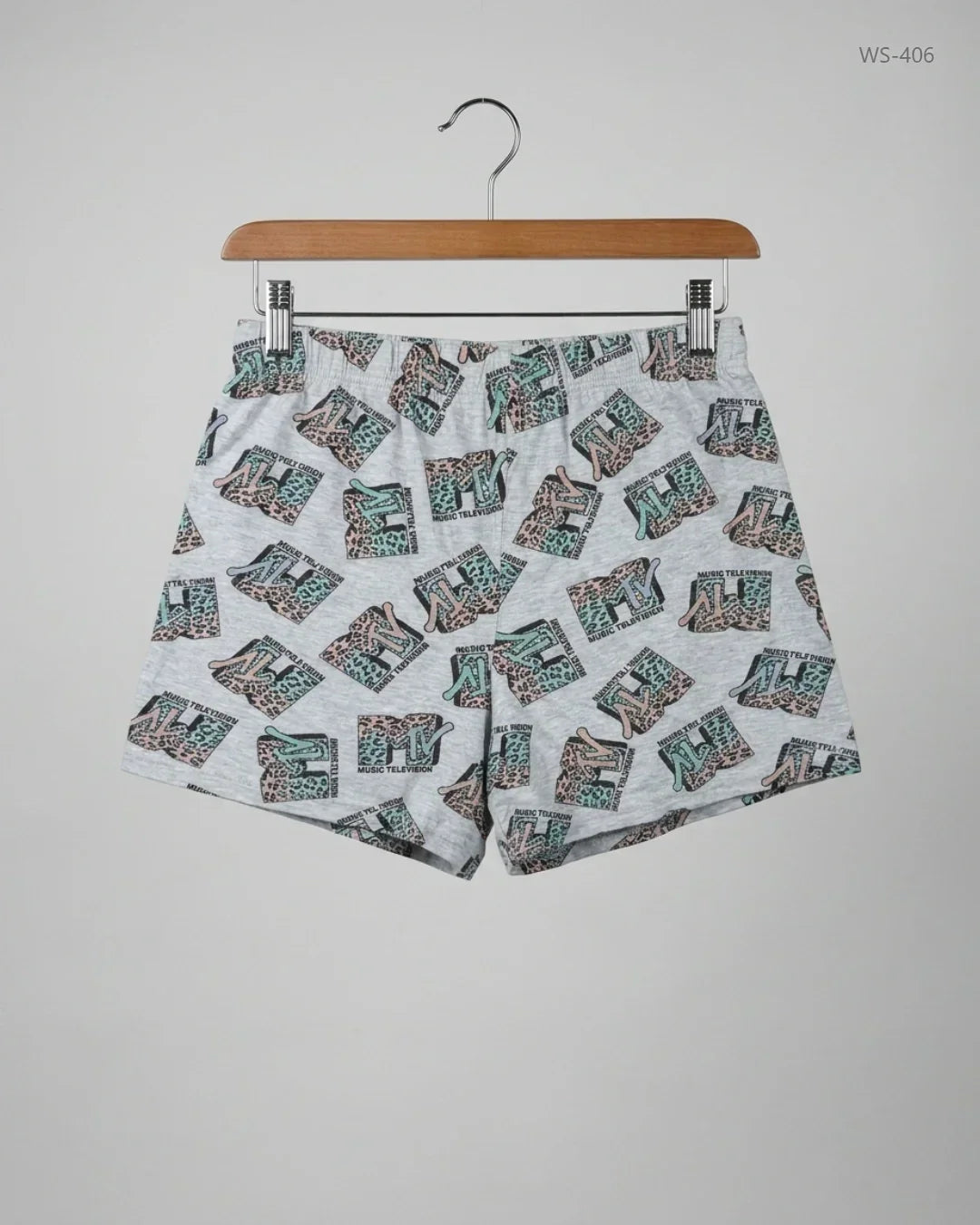 UK Imported secondhand Womens Shorts - Primark brand, Grey Cotton, Premium condition, for Women - Online Thrift Store Peshawar Pakistan