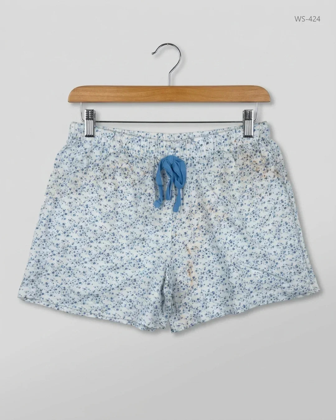Womens Shorts | DUNNES | Preloved Branded | Blue Cotton | Excellent | OTS Thrift Store Lahore Pakistan