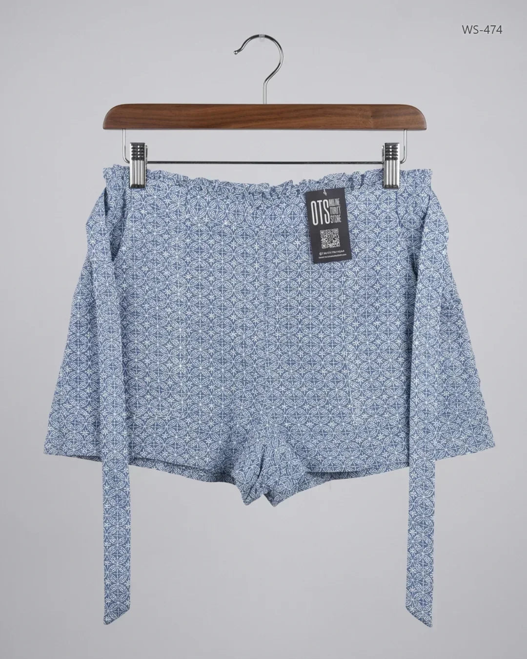 Womens Shorts | Primark | Preloved Branded | Blue Cotton | Premium | OTS Thrift Store Karachi Pakistan