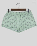 UK Imported secondhand Womens Shorts - Lets Party by TJM brand, Pistachio Polyester, Premium condition, for Women - Online Thrift Store Karachi Pakistan