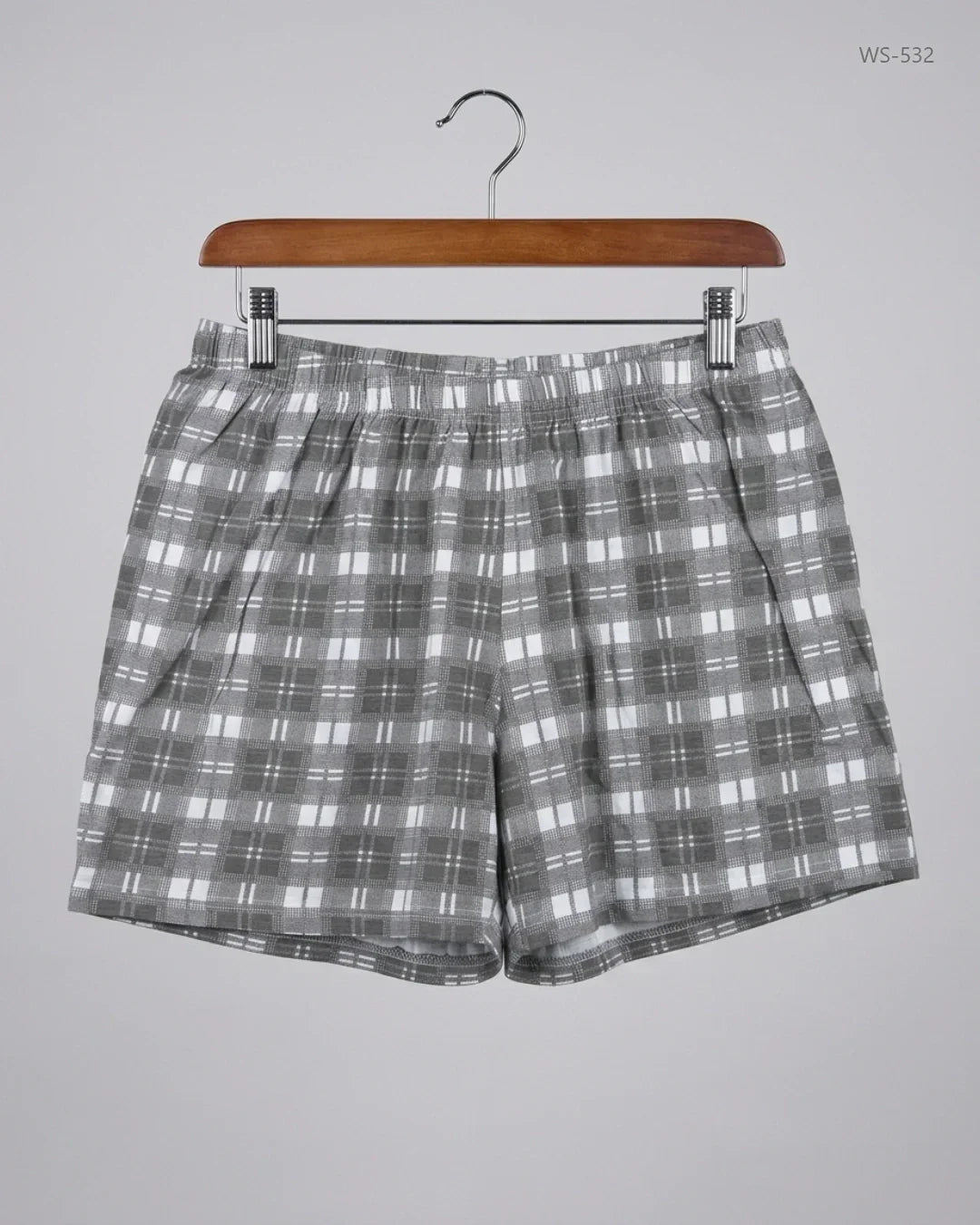 Secondhand Branded Womens Shorts by Bonprix, Grey Cotton fabric, Premium condition, for Women - Online Thrift Shop Islamabad Pakistan