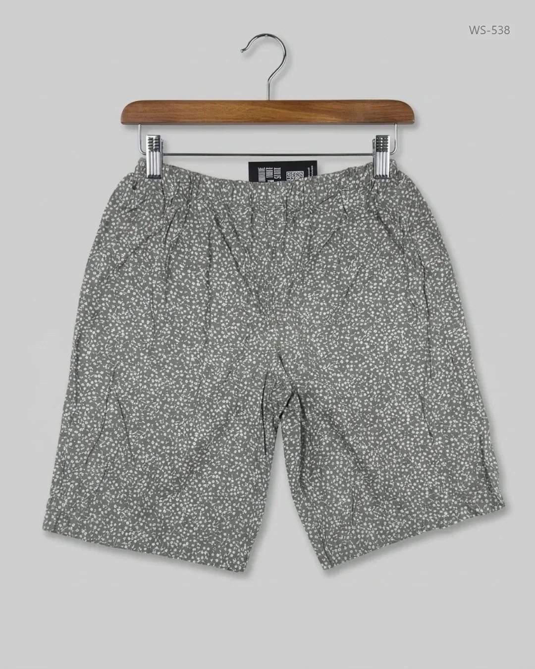 UK Imported secondhand Womens Shorts - CUT LABEL brand, Olive Cotton, Premium condition, for Women - Online Thrift Store Islamabad Pakistan