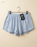 Shop Premium Womens Shorts by DUNNES | Preloved Branded Clothes | SkyBlue Cotton | Womens | OTS Thrift Store Karachi Pakistan