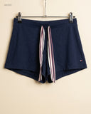 UK Imported secondhand Womens Shorts - Tommy Hilfiger brand, Blue Polyester, Premium condition, for Womens - Online Thrift Store Karachi Pakistan