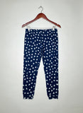 UK Imported secondhand Womens Summer Trousers - Matalan brand, DARK BLUE Cotton, Premium condition, for Womens - Online Thrift Store Lahore Pakistan
