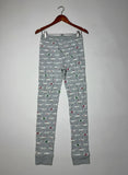 Secondhand Branded Womens Summer Trousers by NEXT, GRAY MULTI Cotton fabric, Excellent condition, for Womens - Online Thrift Shop Islamabad Pakistan