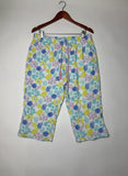 Womens Summer Trousers | LOVE TO DREAMS | Preloved Branded | MULTI Polyester | Premium | OTS Thrift Store Peshawar Pakistan