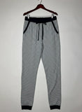 Secondhand Branded Womens Summer Trousers by LOVE TO LOUNGE, WHITE AND GRAY Polyester fabric, Premium condition, for Womens - Online Thrift Shop Lahore Pakistan