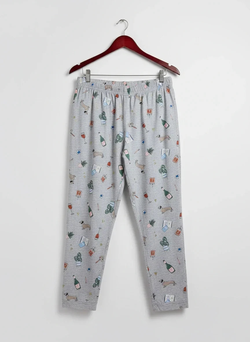 Premium Condition Womens Summer Trousers | Preloved George | GRAY Cotton | Thrift Shop for Womens Karachi Pakistan | OTS